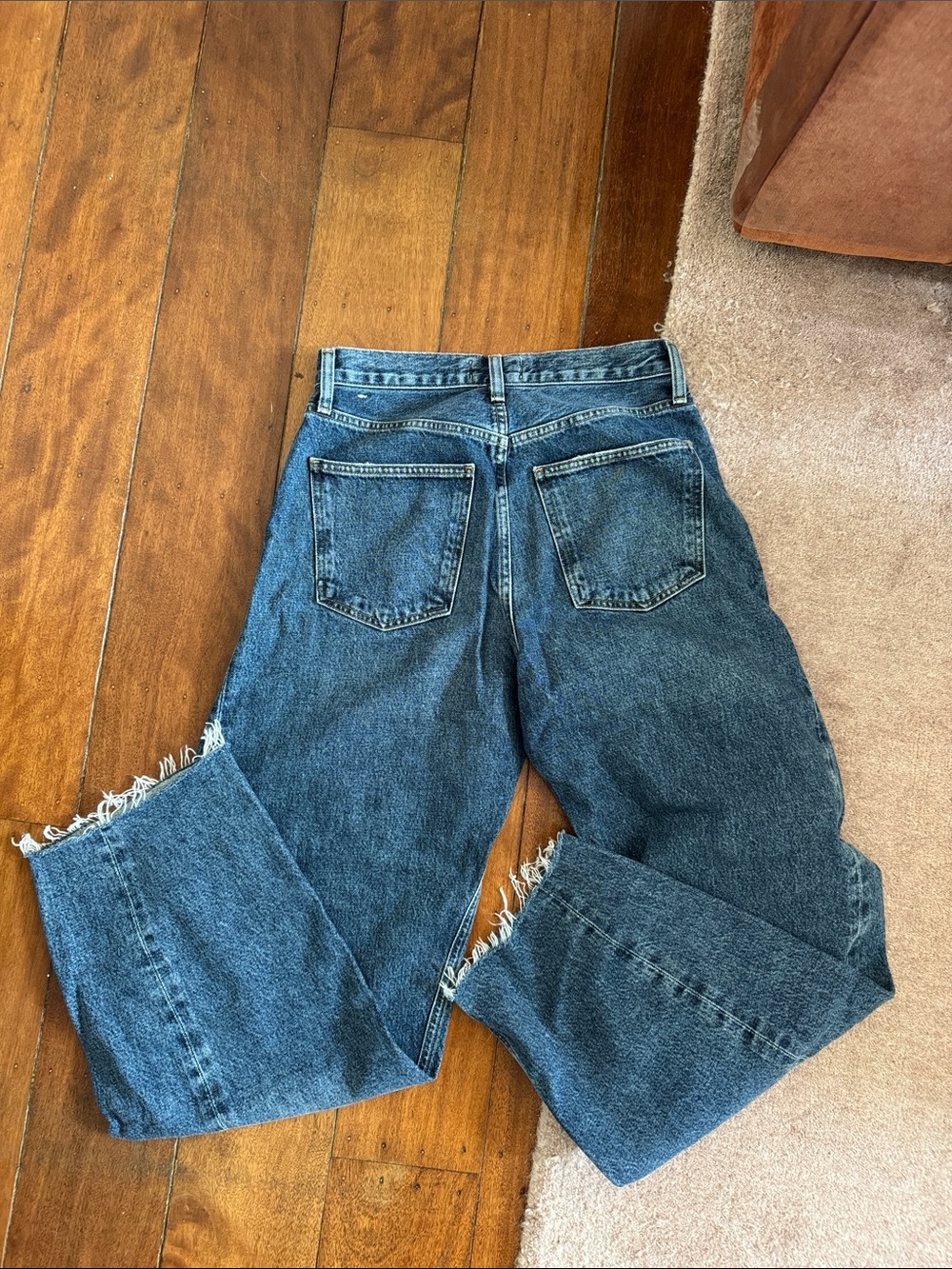 Agolde Pierced Luna Barrel Jeans - Picture 3 of 5